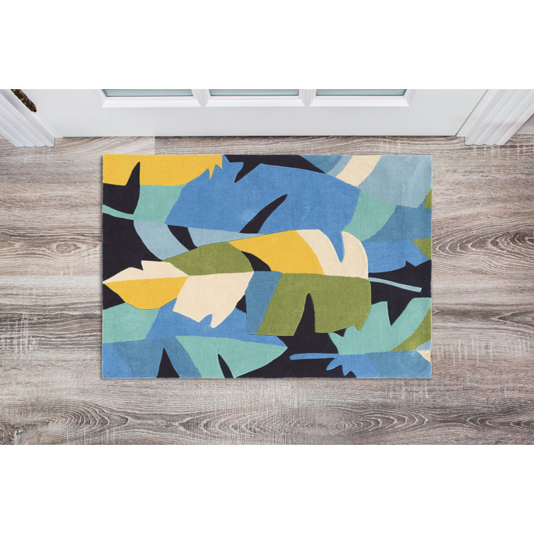 Mehcad Handmade Rug Blue And Navy