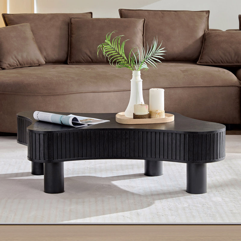 Table basse 42,52 "Modern Handcraft, Noir