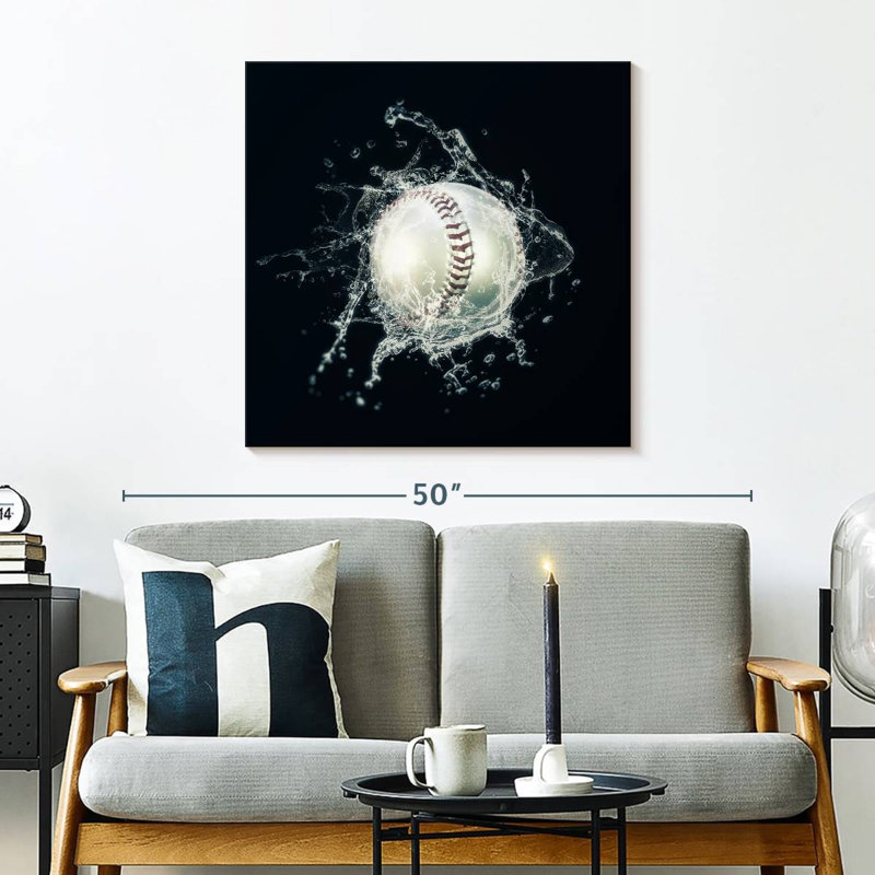 Sireci Baseball Splash, 30" H x 30" W
