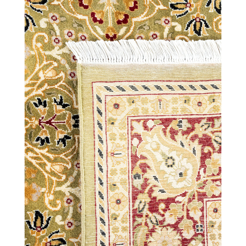 Classic One-of-a-Kind 5'3" X 5'4" Hand Knotted Area Rug