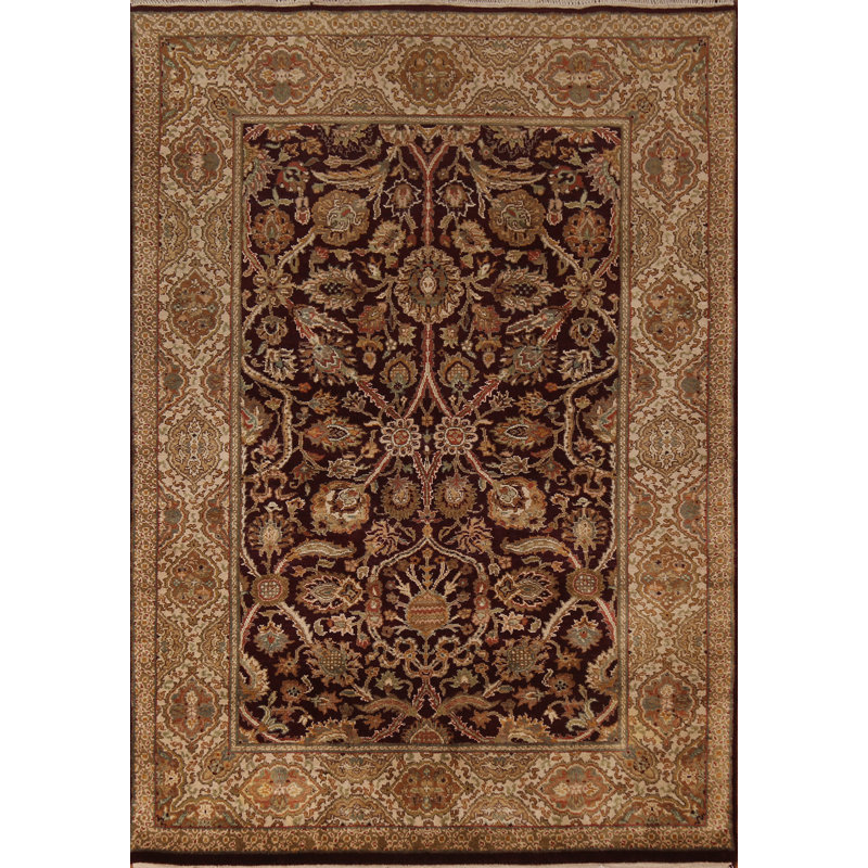 Tapis oriental floral All-Over Agra 4 x 6
