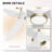 High Airflow 6500CFM 54" Ceiling Fan with Light Remote 6-Speed & 3CCT Dimmable LED, Low Noise Reversible Airflow DC Motor-1791637819-1791637823