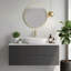 Miroir de salle de bain rond 20 po avec cadre en alliage d'aluminium-152545525-152545521
