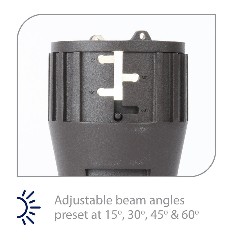 LED Well Light, Bronzed on Brass, 3000K