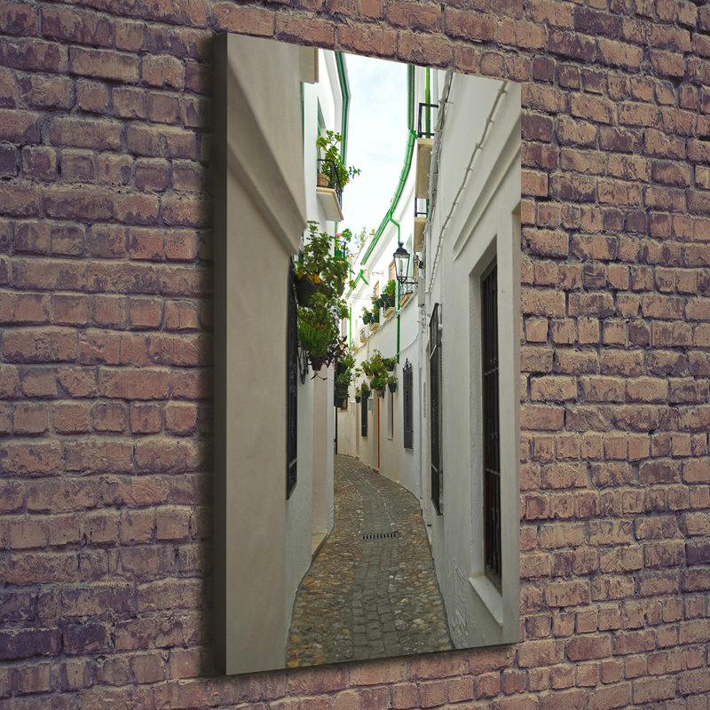 Streets Of Andalusia - Wrapped Canvas Print