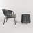 Tether Rope Outdoor Ottoman-110989399