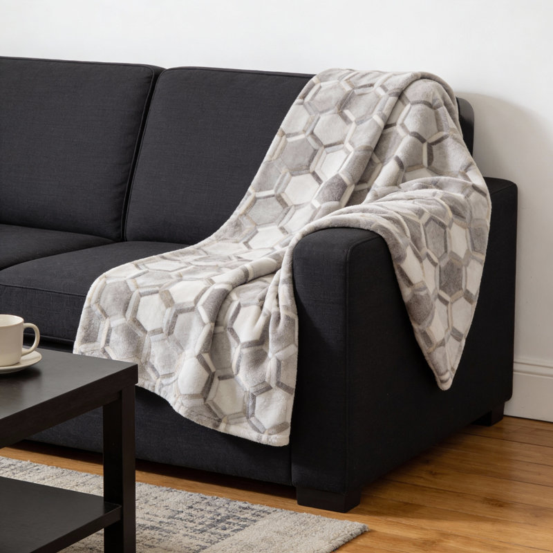 Jeté en microfibre 50 po x 70 po