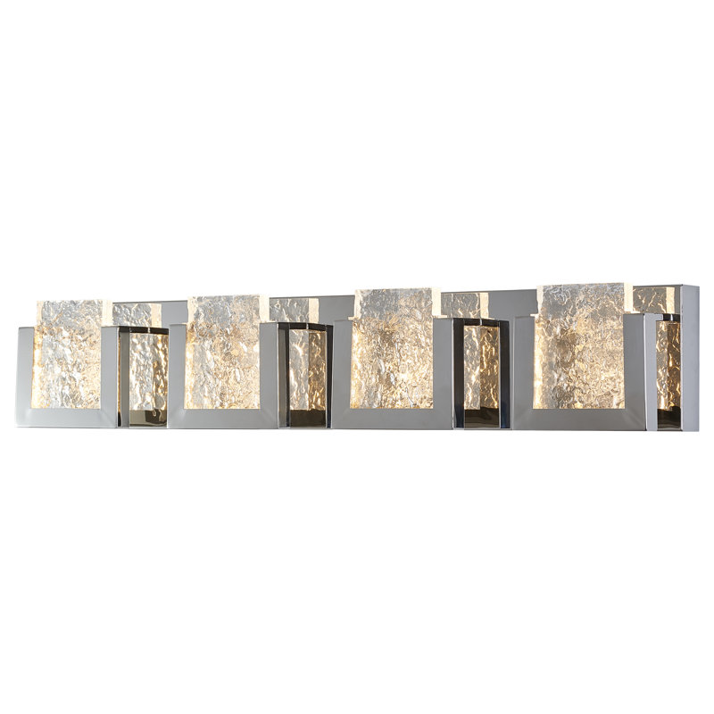 4 - Light Dimmable Bath Bar, Gold