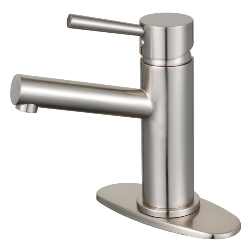 Robinet pour salle de bain à un trou Concord, Nickel brossé