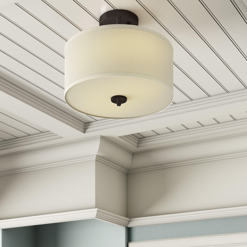 Ralston 2-Light Ceiling Light in Oil Rubbed Bronze, Oil Rubbed Bronze