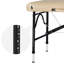 214cm Rectangular Adjustable Folding Table