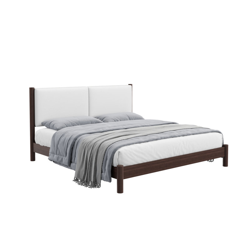Lit plateforme Vellum, Espresso, King