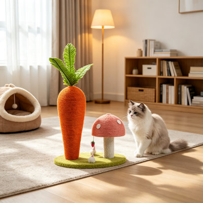 Grattoir en forme de carotte en forme de sisal