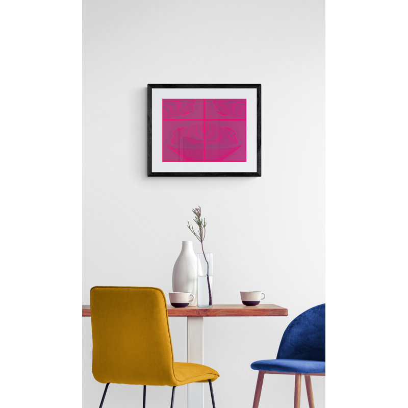 Pink Houses Print, 16" H x 20" W