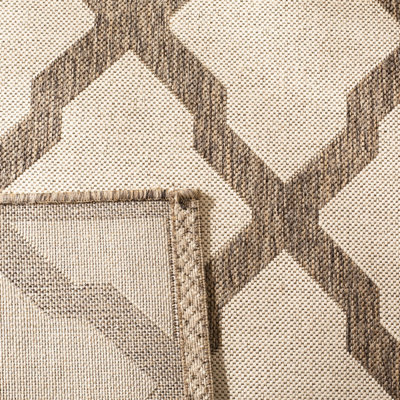 Barrister Geometric Hand Woven Indoor / Outdoor Area Rug