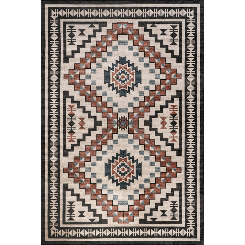 Tapis lavable à la machine Trico SplashGuard Southwestern, Rectangulaire 2 pi x 3 pi