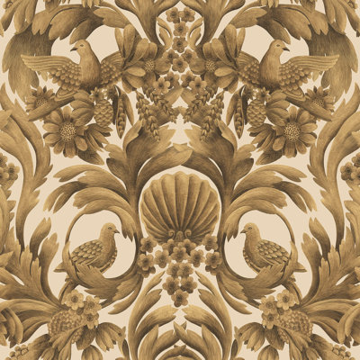 Damask Wallpaper Roll
