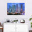 «Miami Downtown Skyline Aérien Wall Art» sur toile-275711150