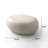 Pruitt 27.95" Concrete Pebble Coffee Table-957554817