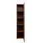 Armoire de rangement autoportante étroite, vitrine peu encombrante pour la vaisselle de livres de collection, mobilier polyvalent pour une utilisation intérieure à la maison-1680812181