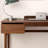 Simple Small-sized Walnut Solid Wood Writing Desk-365382755