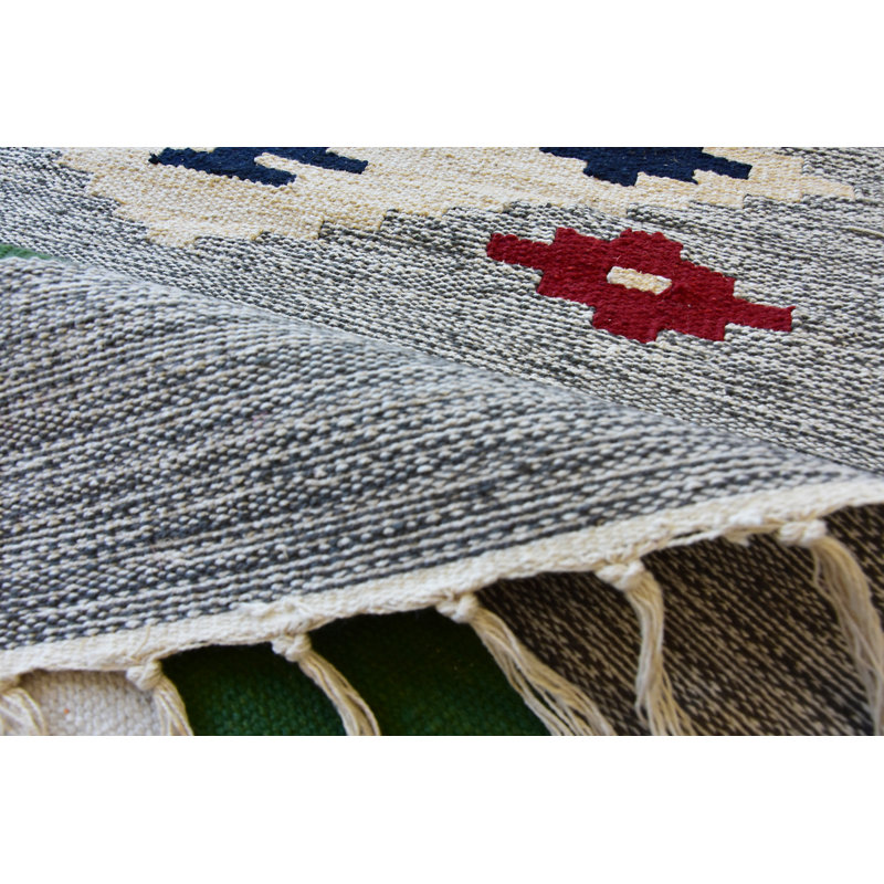 Aztec Hand Woven 60cm X 200cm Area Rug