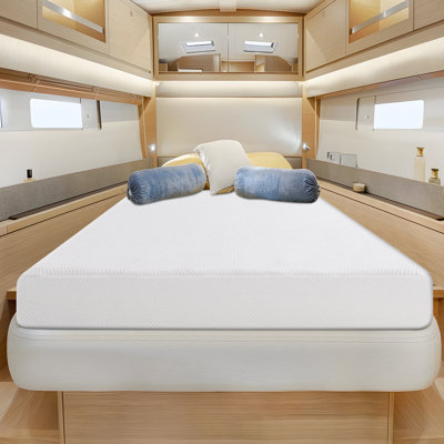 8 Inch Rv Memory Foam Mattress Medium Firm Feel, Breathable Memory Foam, Certified Safe Foams & Fabric, Mattress In A Box
