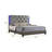 Deema Upholstered Velvet Standard Bed-73964854