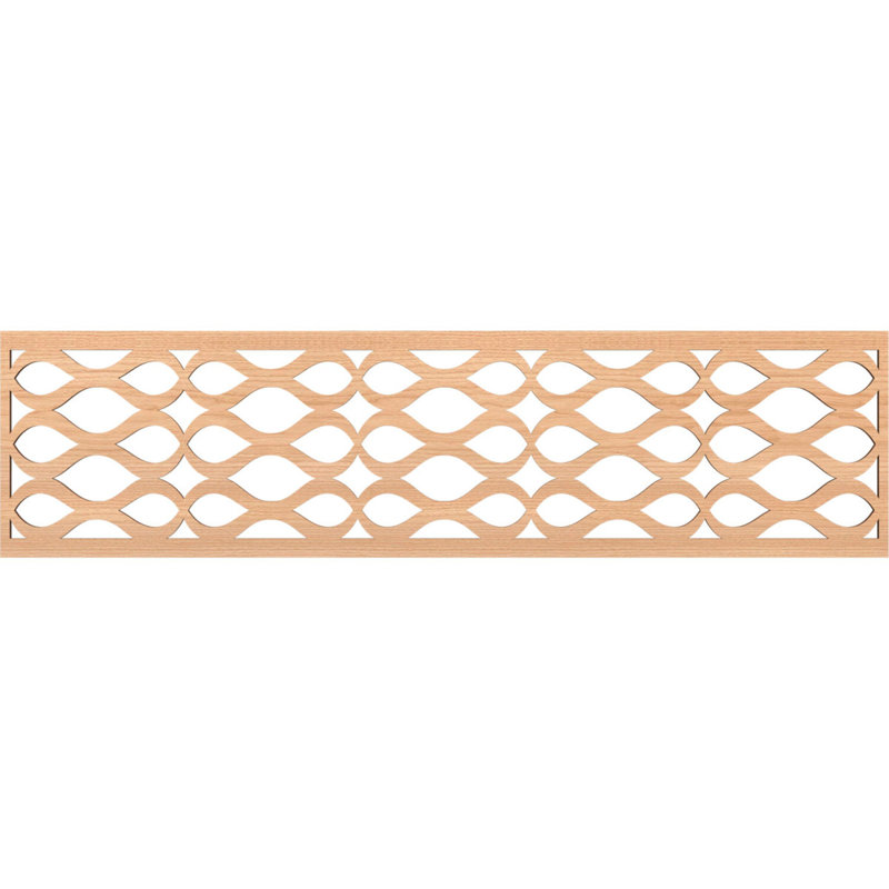Moulure de panneau Somerset, Noyer blanc, H 12 po x l 47 po x P 0,25 po