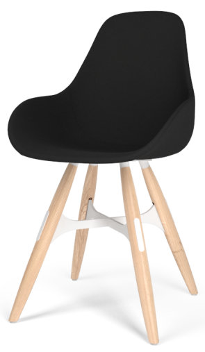 Delfida Upholstered Side Chair, Natural