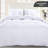 Navy Queen Size Down Alternative Comforter Insert with Corner Tabs - Classic Maritime Style-114903432-114903412