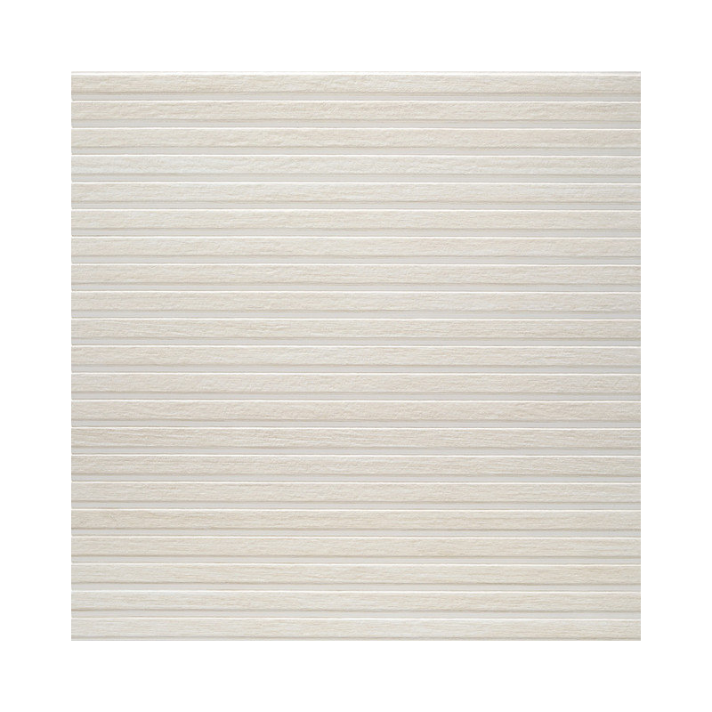 Osaka White 24X48 Fluted Porcelain Wall/Floor Tile (2 TILES PER BOX), Osaka White