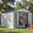 10 ft. W x 12 ft. D Metal Storage Shed