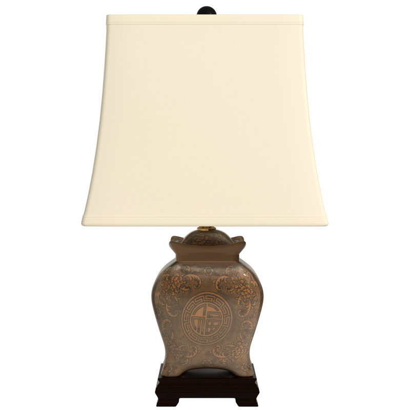 Chinese Porcelain Urn Lamp