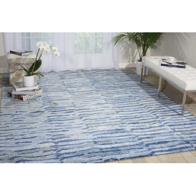 Nyssa Viscose Abstract Indoor Rug