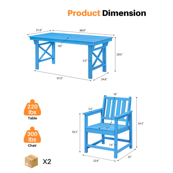 Dimensions du produit