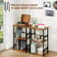 Manufactured Wood,Metal 75.2cm H Media Shelves-245791632