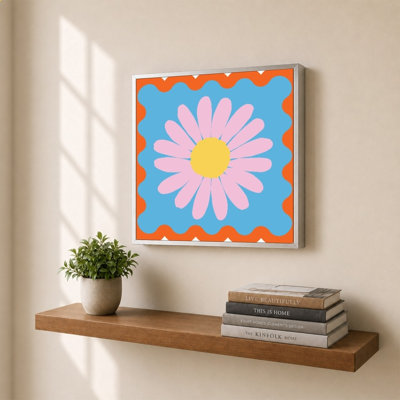 «Happy Flower» par Emily Navas - Impression sur toile
