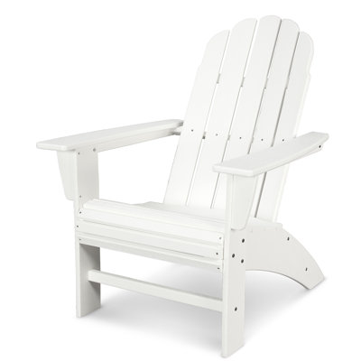 POLYWOOD Vineyard Curveback Resin Adirondack Chair