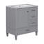Meuble-lavabo 30 po avec lavabo en céramique et 3 tiroirs Toby-1041696701
