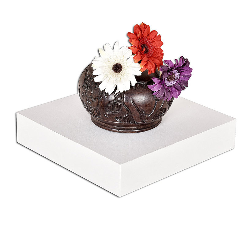 Floating Shelf, White