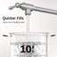 Robinet de cuisine KES en acier inoxydable sans plomb-112384075