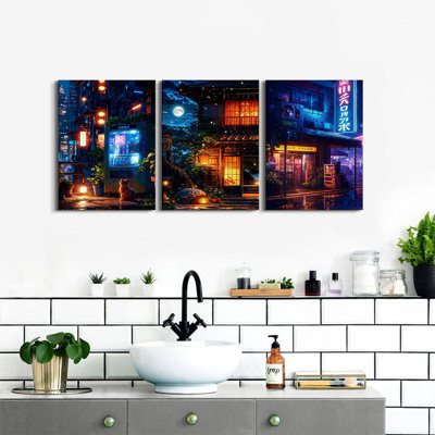 3 Piece Wrapped Canvas Print