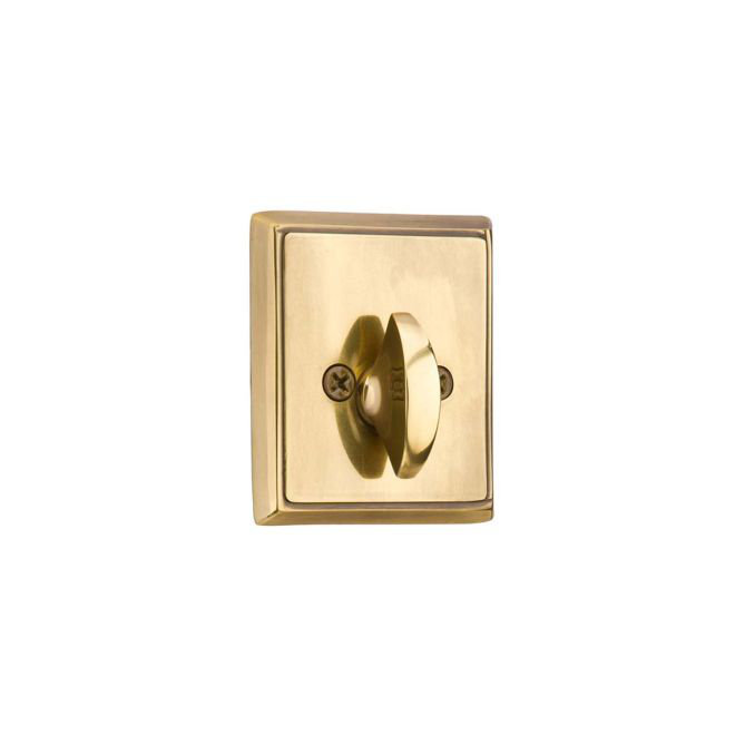 Rectangular Single Cylinder Deadbolt For 1-3/8" To 2-1/8" Door Pewter Finish