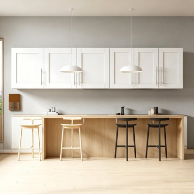 Stackable Wall Mounted Storage Cabinet, Accent Cabinet, White Cabinet, White Storage Cabinet, Wall Storage, 3 Door Accent Cabinet