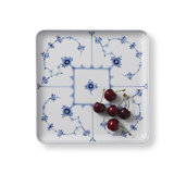 Blue Fluted Plain Royal Copenhagen Fluted Plain Square Platter