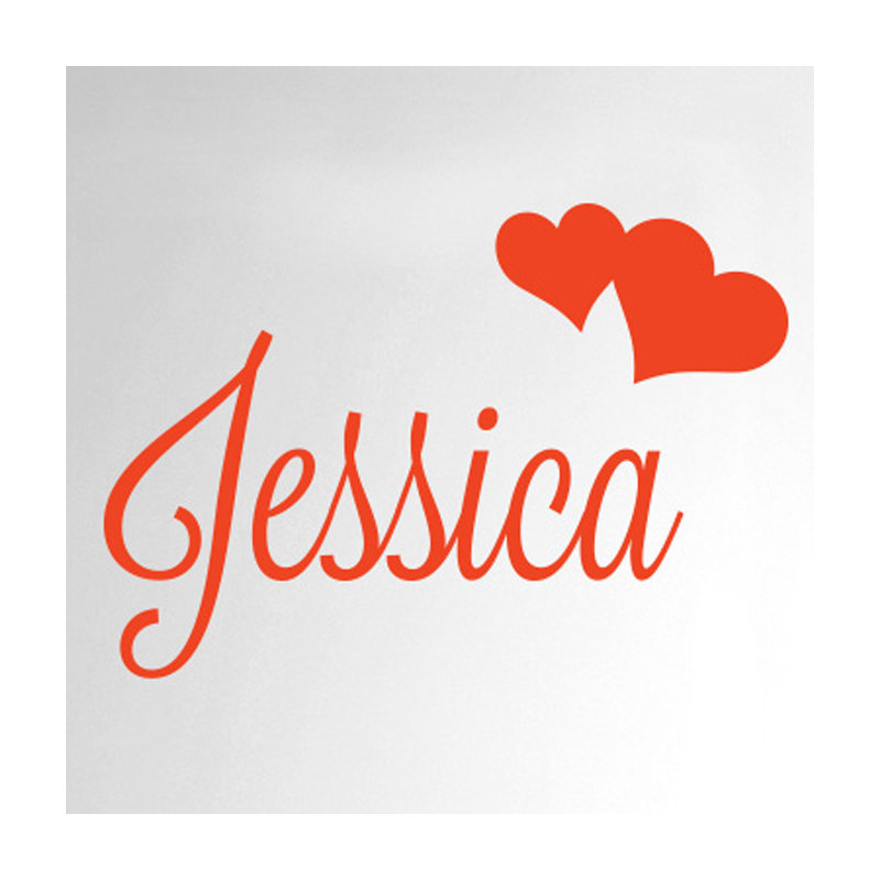 Wall Decal, Orange