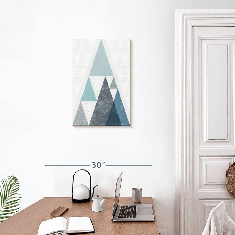 Avery Mod Triangles I, 24" H x 16" W