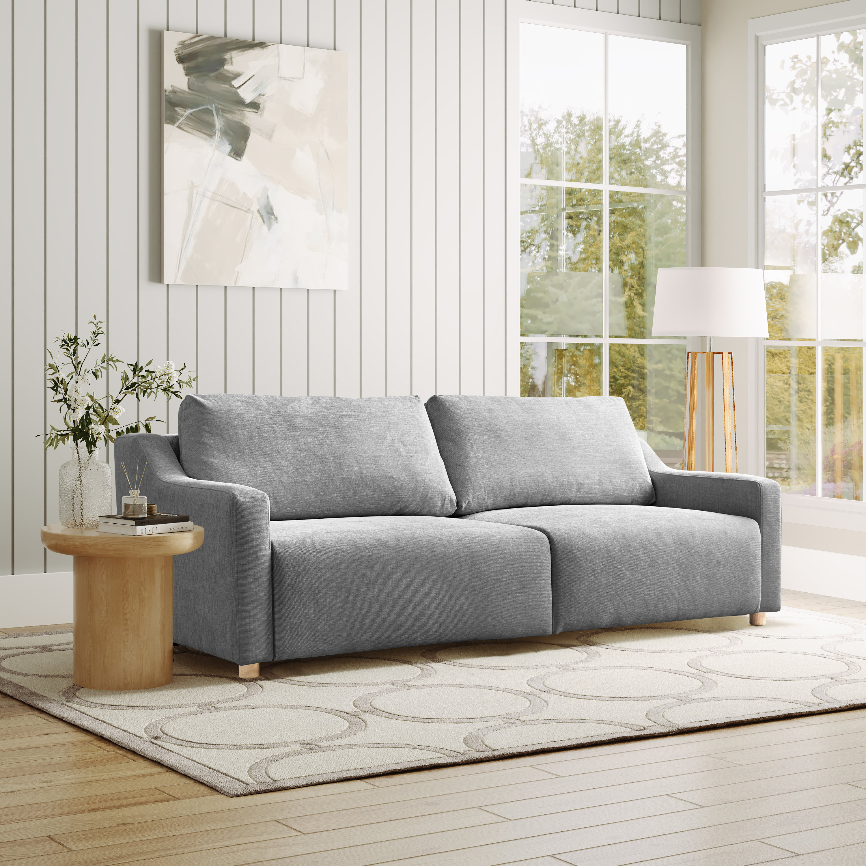 Compact on sale sleeper sectional