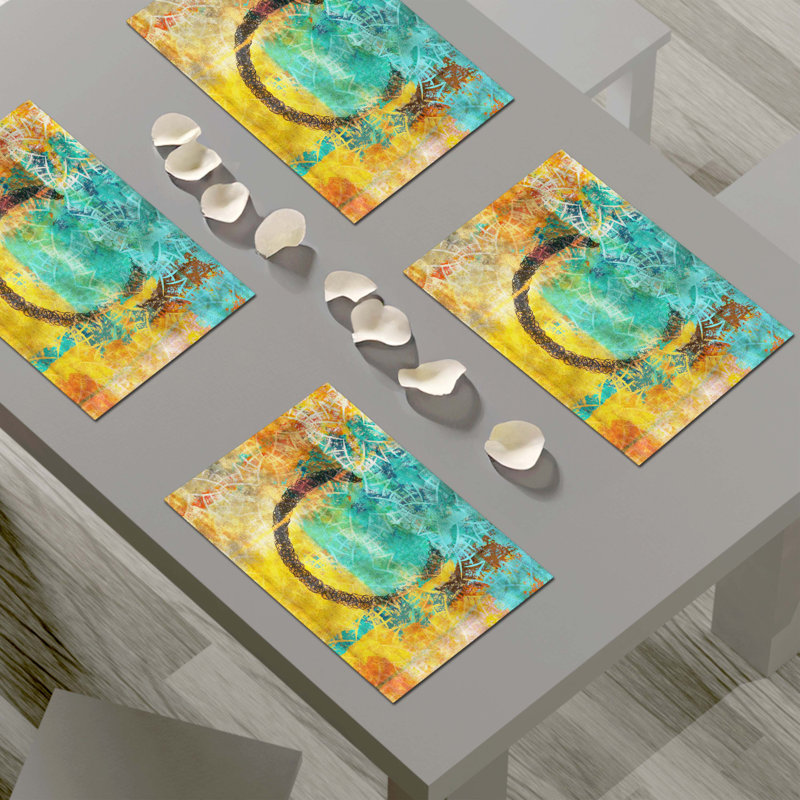 Polyester Abstract Placemat